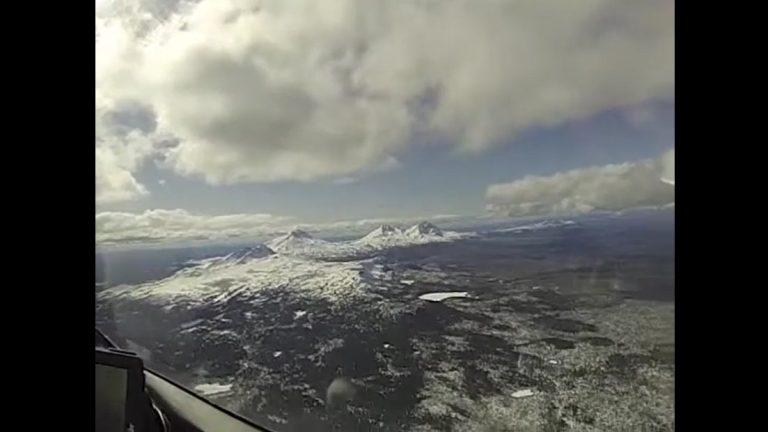 Soaring Central Oregon Cascades Bend